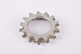 NOS Maillard Course steel Freewheel Cog, threaded on inside, with 13/14 teeth from the 1980s