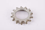 NOS Maillard Course steel Freewheel Cog, threaded on inside, with 13/14 teeth from the 1980s