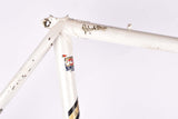 Chesini frame in 57.5 cm (c-t) / 56 cm (c-c) with Columbus Zeta tubing from the 1980s