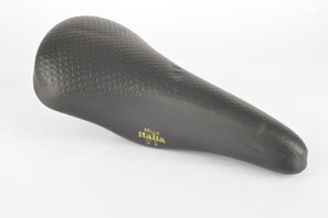 NOS Selle Italia Ti saddle in black, including seatpostclamp