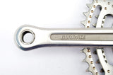 Shimano Dura-Ace first gen. drilled chainrings crankset with 43/52 teeth and 170 length from 1977