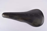 Black Cinelli Unicanitor leather Saddle from the 1970s - 1980s