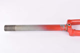 28" Red Steel Fork with Campagnolo dropouts and Nervor tubing