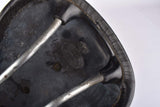 Black Cinelli Unicanitor leather Saddle from the 1970s - 1980s