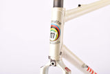 Mondia Swiss Made frame in 55 cm (c-t) / 53.5 cm (c-c) with Reynolds 531 tubing from the 1980s
