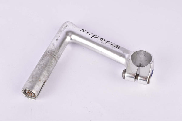 Superia pantographed 3ttt Mod. 1 Record Strada Stem in size 130mm with 25.8mm bar clamp size from the 1970s - 1980s - defective