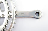 Shimano Dura-Ace first gen. drilled chainrings crankset with 43/52 teeth and 170 length from 1977