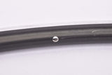 NOS black Rigida SHP 6 single V profile aero clincher rim in 700c/622mm with 32 holes