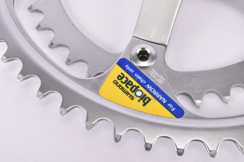 Vintage Shimano EXAGE 300EX Crankset FC-A300 170mm Biopace 52/40 Square Vintage Shimano EXAGE 300EX Crankset FC-A300 170mm Biopace 52/40 Square