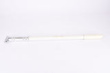 white/silver Silca Impero bike pump in 535-570mm from the 1970s - 80s