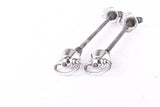 Campagnolo post CPSC quick release set Record and Super Record, #1001/3 and #1006/8 front and rear Skewer from the 1970s - 80s