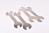 Campagnolo #Q tool 13/14mm and 15/16mm hub cone wrench set from 1950s - 1980s