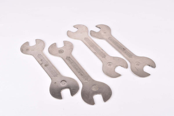 Campagnolo #Q tool 13/14mm and 15/16mm hub cone wrench set from 1950s - 1980s