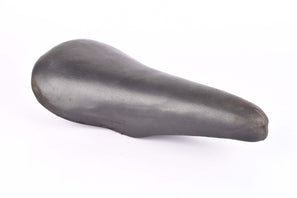 Black Cinelli Unicanitor Leather Saddle from the 1970s / 80s