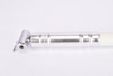 white/silver Silca Impero bike pump in 535-570mm from the 1970s - 80s