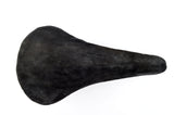 NEW Donza high quality black suede saddle from the 80s NOS