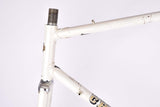 Chesini frame in 57.5 cm (c-t) / 56 cm (c-c) with Columbus Zeta tubing from the 1980s