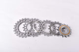Campagnolo Super Record Aluminium Freewheel Cog Set with 13 - 23 teeth from the 1980s
