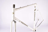 Chesini frame in 57.5 cm (c-t) / 56 cm (c-c) with Columbus Zeta tubing from the 1980s