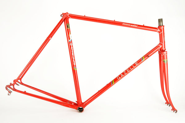 Gazelle Champion Mondial A frame in 58 cm (c-t) / 56.5 cm (c-c) with Reynolds 531 tubes