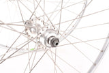 28" (700C) Wheelset with Delta Strada XL Chromium Tubular Rims and Campagnolo Nuovo Tipo (Nuovo Gran Sport) #1251 Hubs