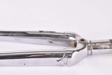 28" Colnago Chrome Steel Fork with Colnago dropouts and straight blades