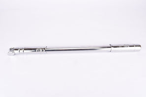 chrome Silca Impero bike pump in 445-480mm from the 1970s - 80s