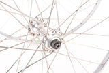 28" (700C) Wheelset with Delta Strada XL Chromium Tubular Rims and Campagnolo Nuovo Tipo (Nuovo Gran Sport) #1251 Hubs