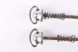 Campagnolo post CPSC quick release set Record and Super Record, #1001/3 and #1006/8 front and rear Skewer from the 1970s - 80s