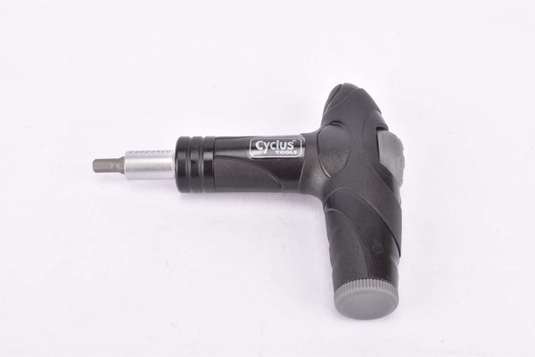 CYCLUS TOOLS torque T-wrench | adjustable 4, 5, 6 Nm | including 3 mm, 4 mm, 5 mm, TX25 bits