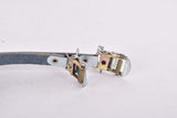 NOS Blue REG Leather toe clip straps from the 1970s - 1980s