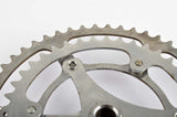 Stronglight steel cottered crankset with 40/52 teeth and 170 length from the 1950s
