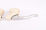 Weinmann non-aero Brake lever set with white hoods from the 1980s