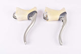Shimano 105 SC #BL-1055 aero brake lever set with white hoods from 1990