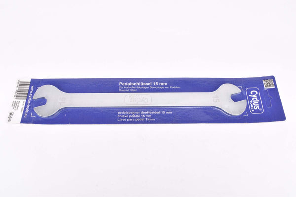 CYCLUS TOOLS pedalspanner 15mm doublesided