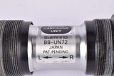 Shimano XT #BB-UN72 Cartridge Bottom Bracket in 110mm with english thread from 1998