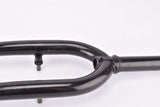 26" Black MTB Steel Fork with Eyelets for Fenders