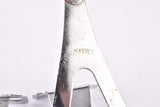 Francesco Moser labled chromed steel Toe-Clip set in M from the 1980s