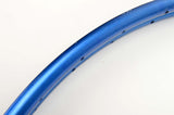 NEW Galli Tirreno Adriatico blue anodized Clincher Rims 700c/622mm with 36 holes from the 1980s NOS