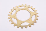 NOS Shimano Dura-Ace #1242520 golden Cog with 25 teeth from the 1970s - 80s