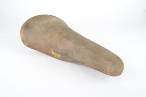 Selle Chesini Suede Leather Saddle from the 1980s