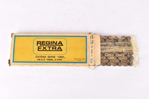 NOS/NIB 5-speed / 6-speed Regina Extra 50 Oro Chain in 1/2" x 3/32" with 114 links from the 1970s - 1980s