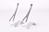 Colnago pantographed Ale #91 chromed steel Toe-Clip set