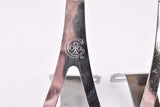 Colnago pantographed Ale #91 chromed steel Toe-Clip set