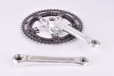 Stronglight (Spidel) 105 ter Drillium Crankset, black chainrings with 52/42 Teeth and 170mm length from the 1970s / 1980s