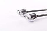 Campagnolo second generation C-Record / Record Corsa quick release set, front and rear Skewer from the late 1980s - 90s