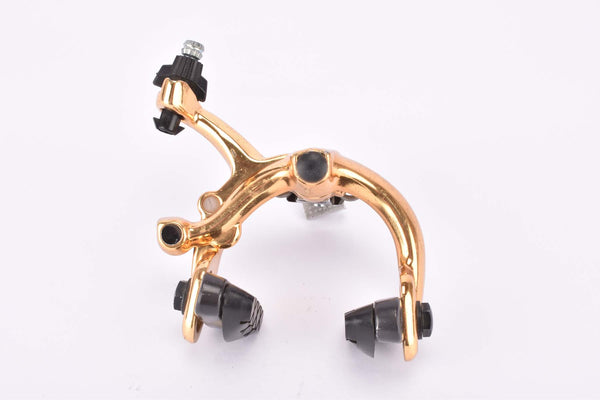 NOS golden anodized CLB Professionnel single pivot front Brake Caliper  from the 1980s