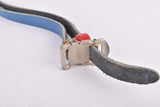NOS Blue REG Leather toe clip straps from the 1950s - 1960s