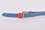 NOS Blue REG Leather toe clip straps from the 1950s - 1960s