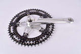 Stronglight (Spidel) 105 ter Drillium Crankset, black chainrings with 52/42 Teeth and 170mm length from the 1970s / 1980s